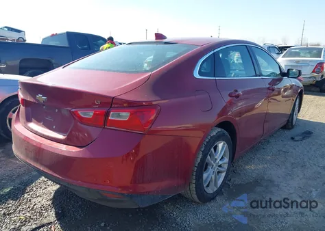2016 Chevrolet Malibu 1Lt из США, поврежденный, VIN 1G1ZE5ST4GF287209